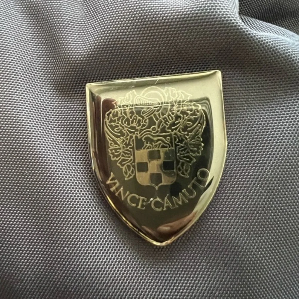 NWT Vince Camuto Quilted Down Fill Bomber Coat with Faux Fur Navy Black XL Women - Picture 9 of 16